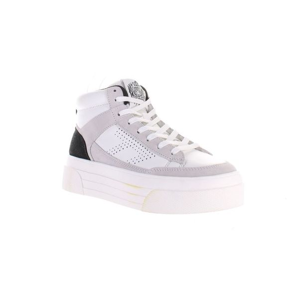 Le TIGRE Womens Midtown Hi White Fashion Sneaker Size 6 Medium (B, M) - Picture 2 of 4